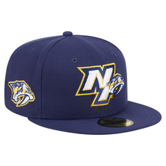 Nashville Predators New Era Deceptor 59FIFTY Fitted Hat - Navy - NHL 202715440
