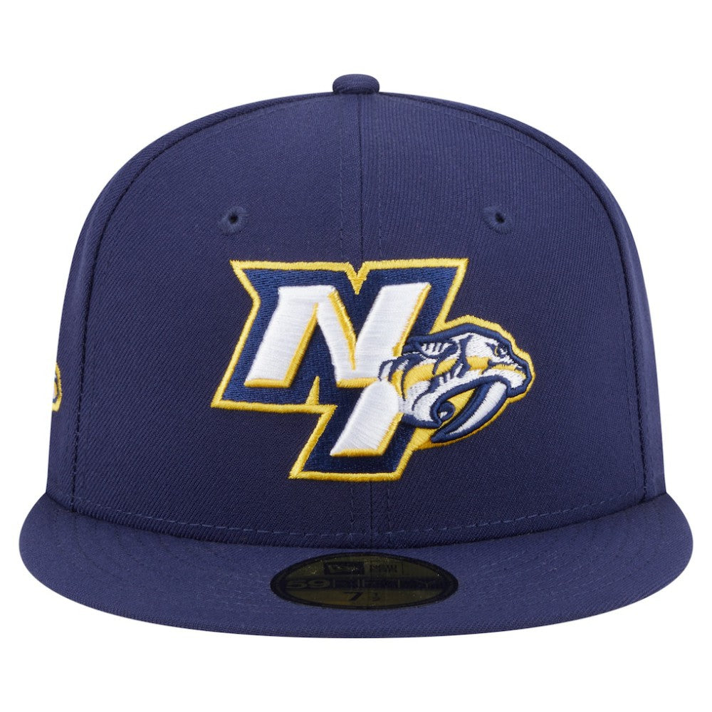 Nashville Predators New Era Deceptor 59FIFTY Fitted Hat - Navy - NHL 202715440