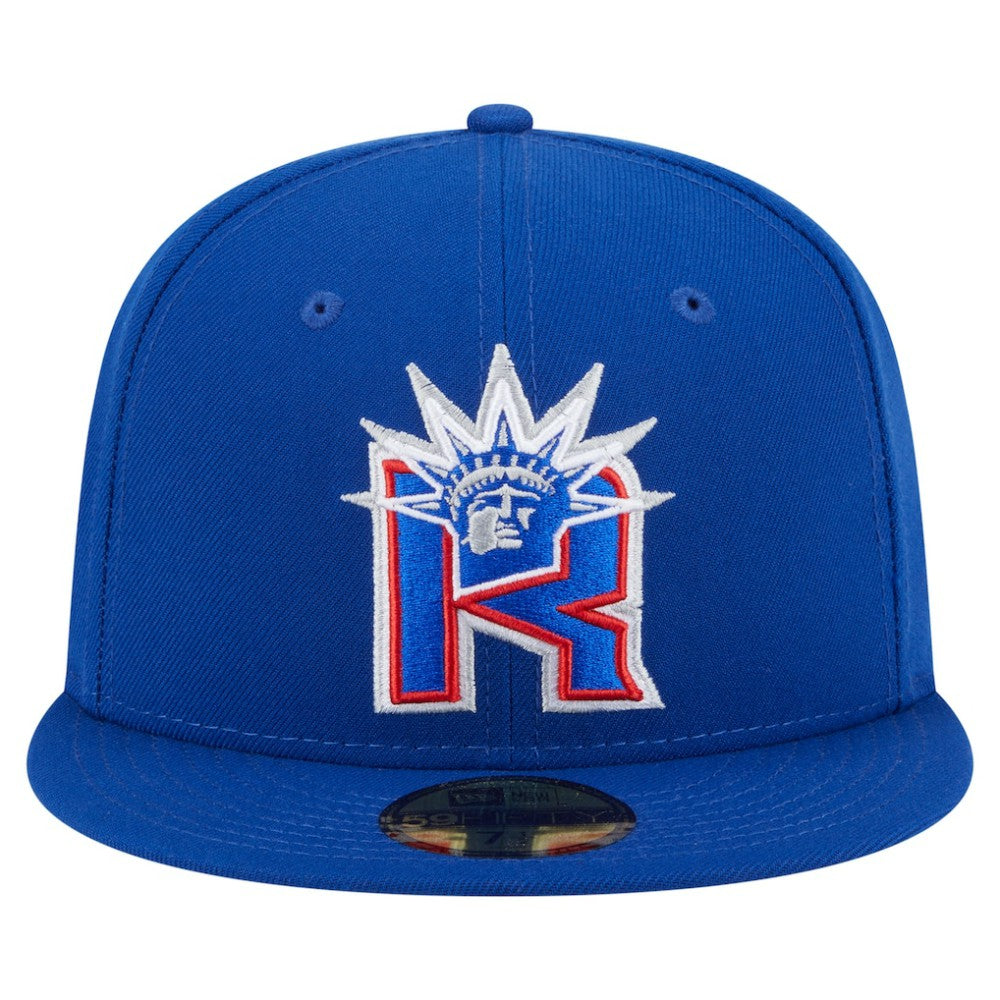 New York Rangers New Era Deceptor 59FIFTY Fitted Hat - Blue - NHL 202715443