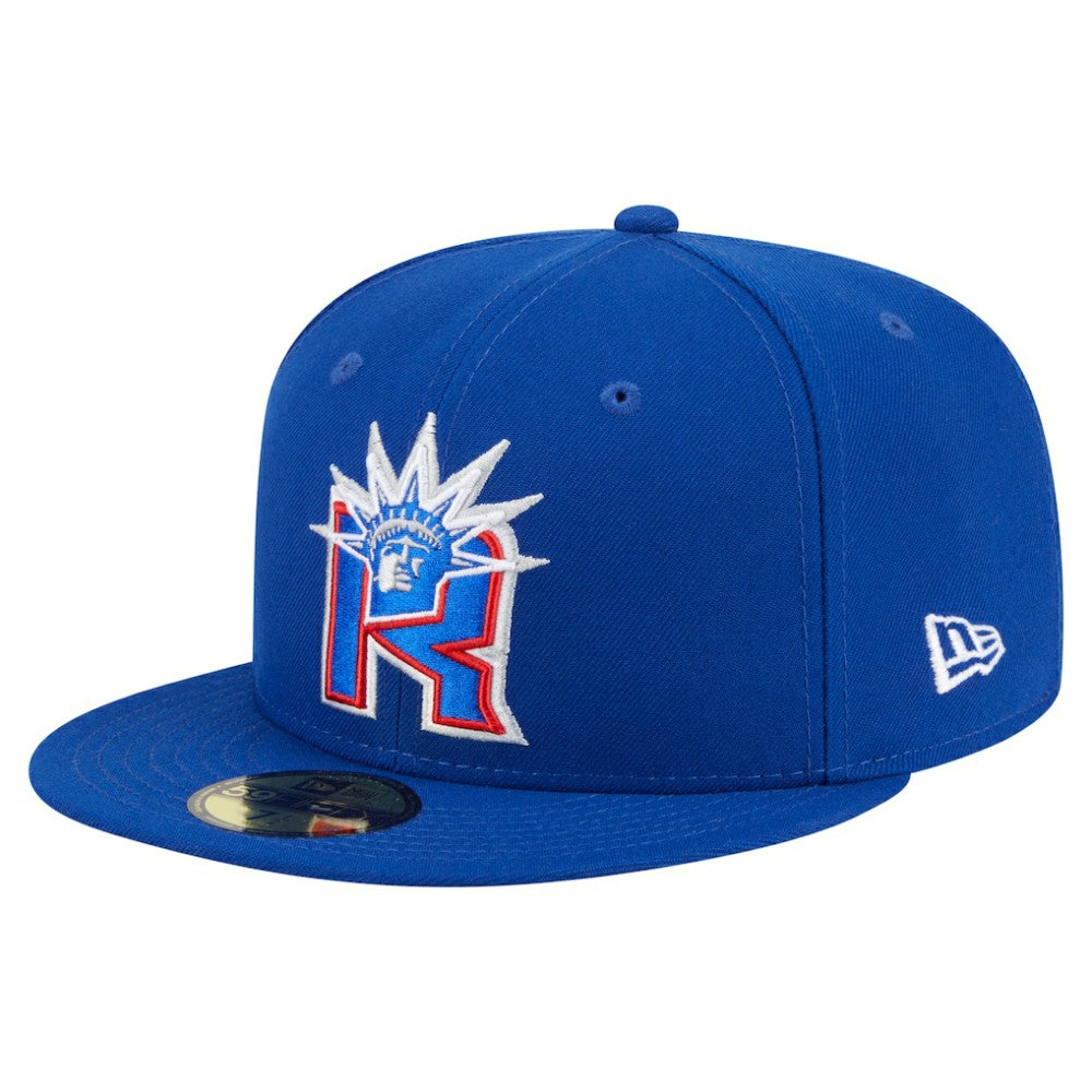 New York Rangers New Era Deceptor 59FIFTY Fitted Hat - Blue - NHL 202715443