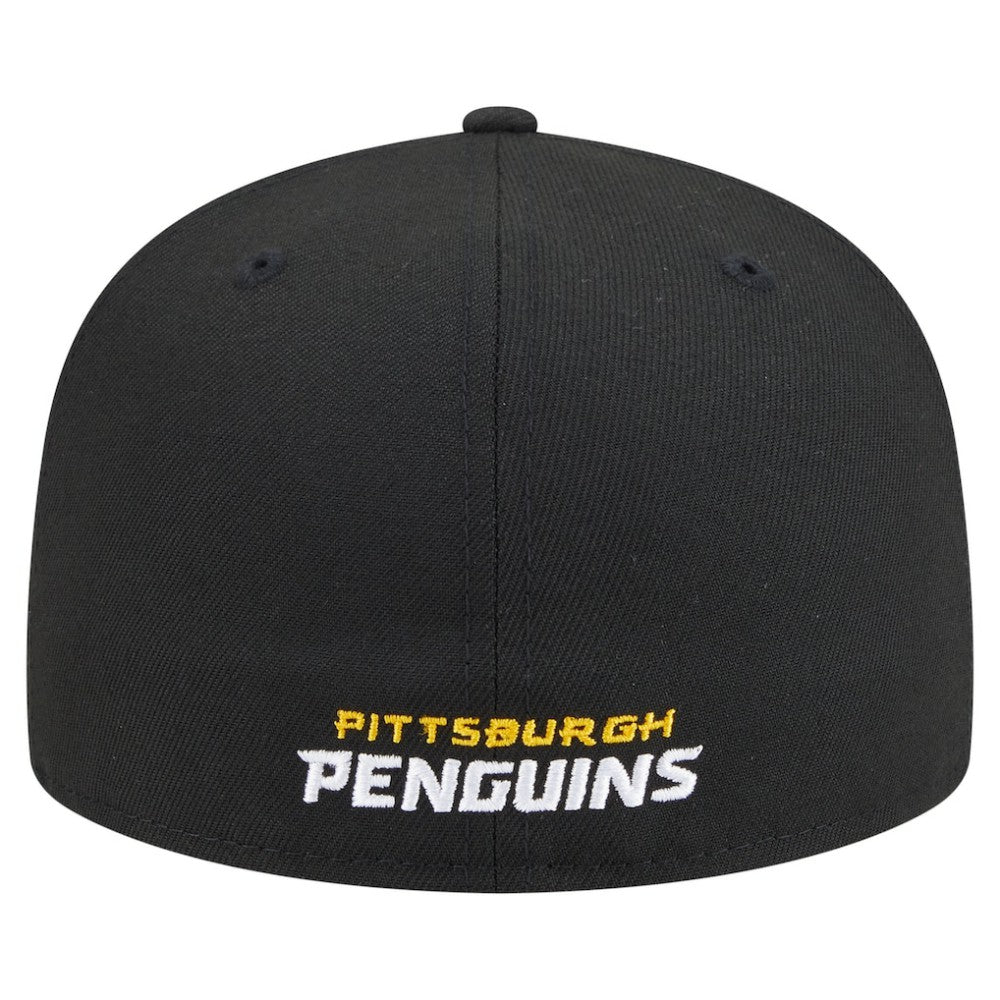 Pittsburgh Penguins New Era Deceptor 59FIFTY Fitted Hat - Black - NHL 202715446