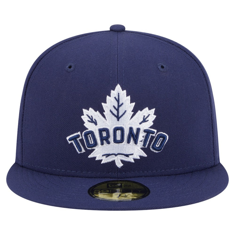 Toronto Maple Leafs New Era Deceptor 59FIFTY Fitted Hat - Navy - NHL 202715451