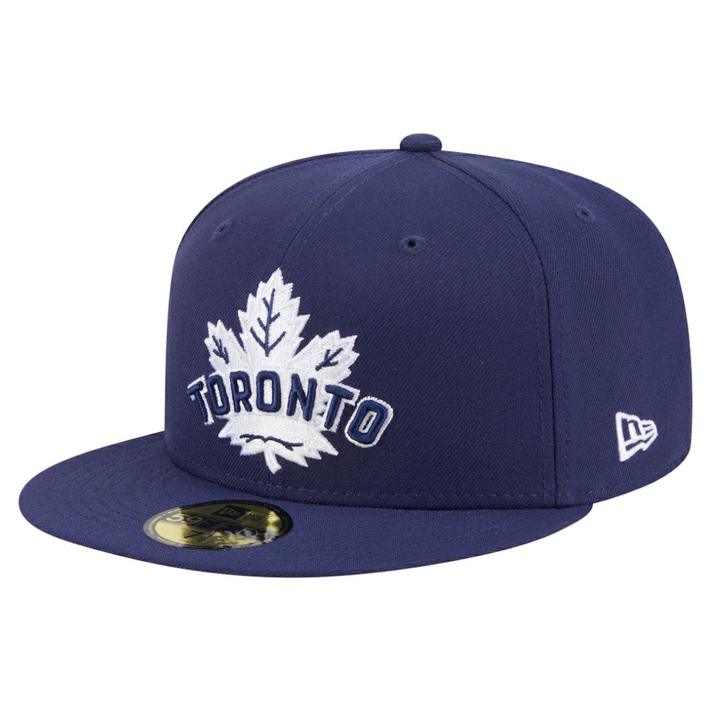 Toronto Maple Leafs New Era Deceptor 59FIFTY Fitted Hat - Navy - NHL 202715451