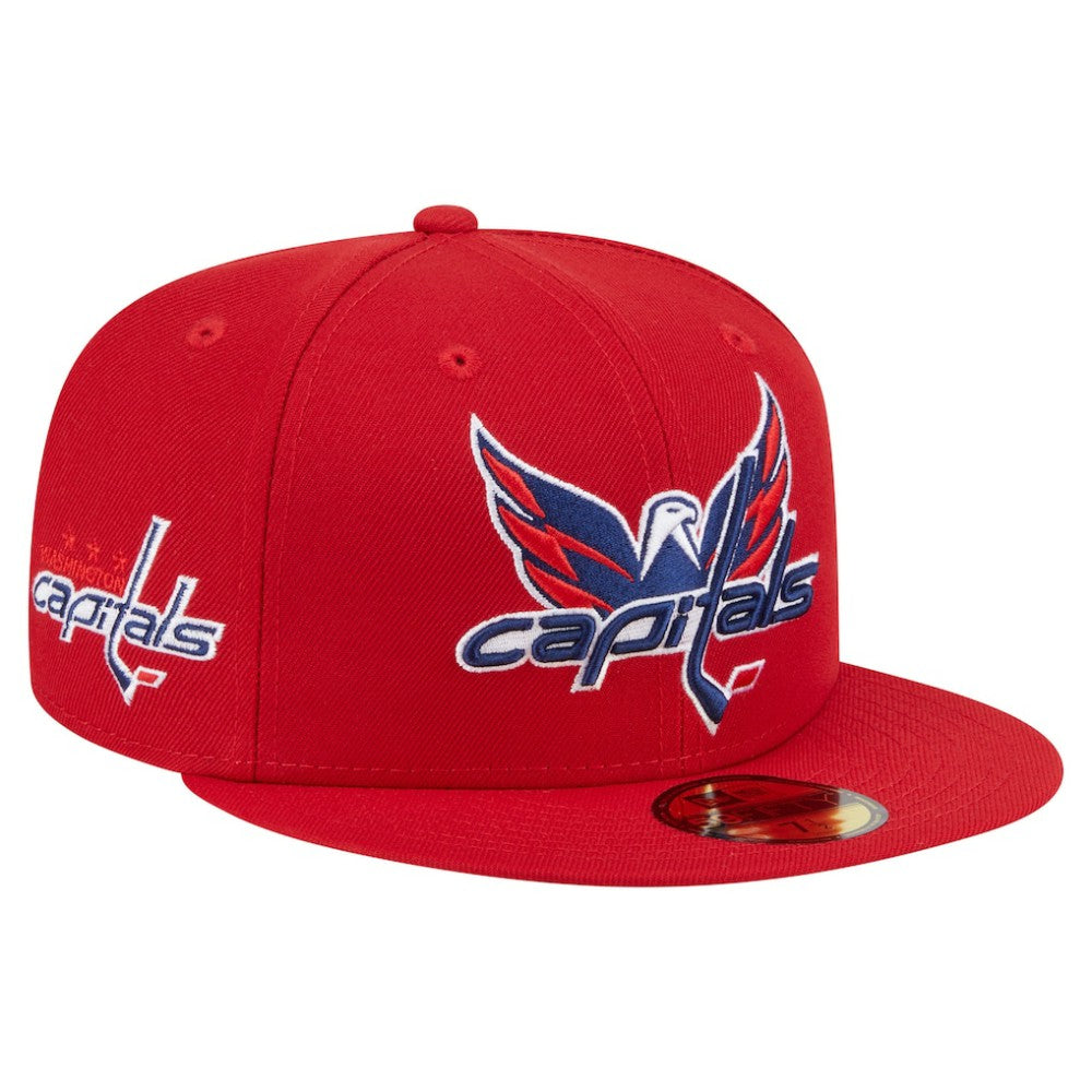 Washington Capitals New Era Deceptor 59FIFTY Fitted Hat - Red - NHL 202715455
