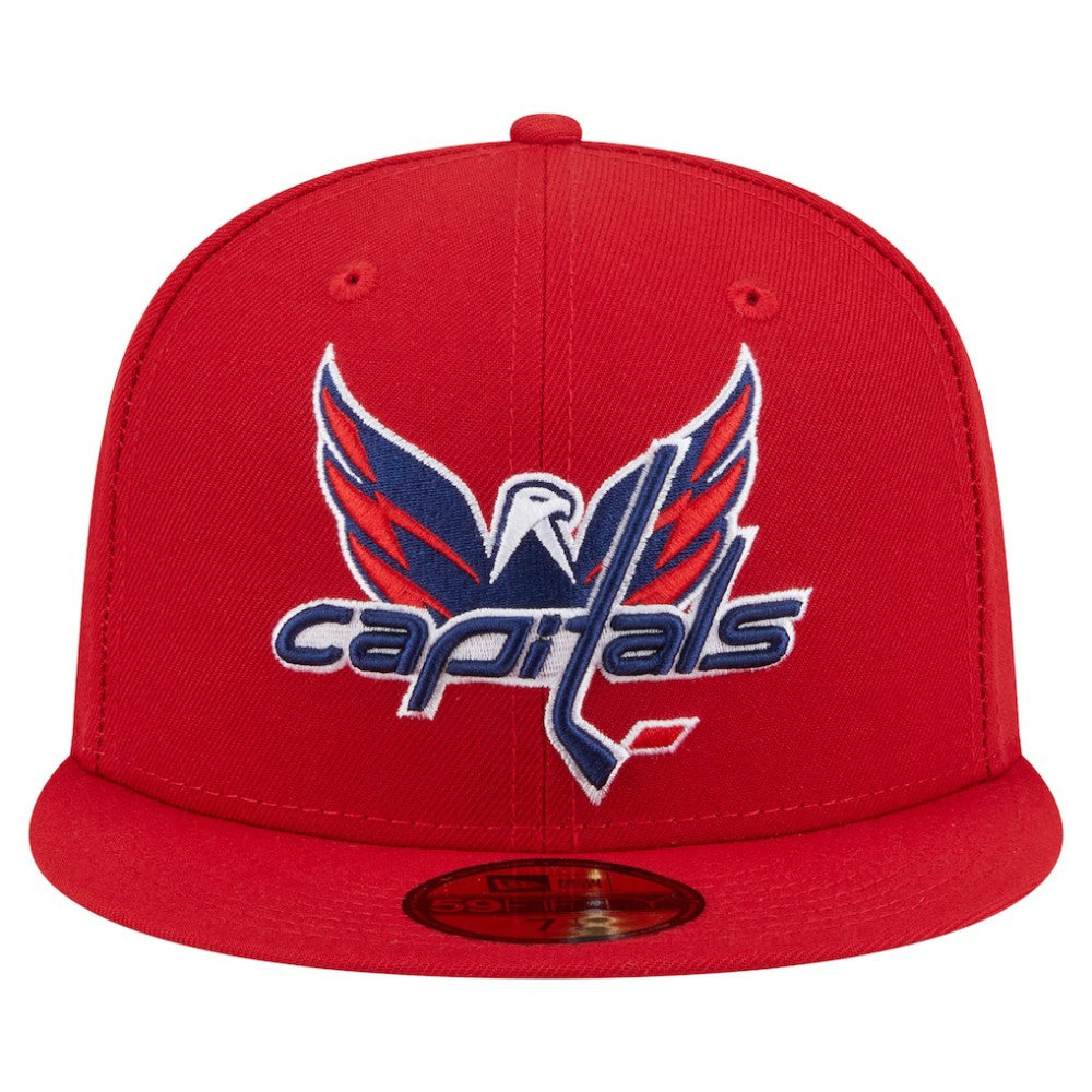 Washington Capitals New Era Deceptor 59FIFTY Fitted Hat - Red - NHL 202715455