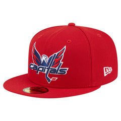 Washington Capitals New Era Deceptor 59FIFTY Fitted Hat - Red - NHL 202715455