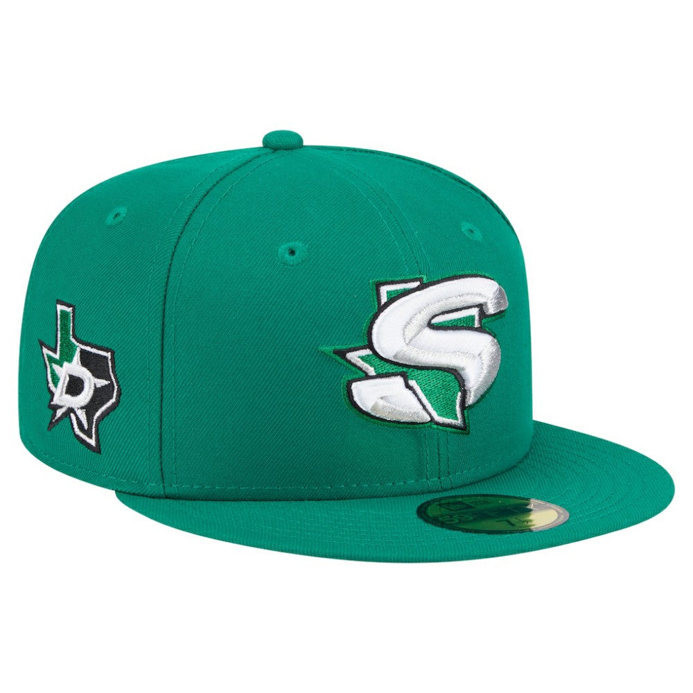 Dallas Stars New Era Deceptor 59FIFTY Fitted Hat - Green - NHL 202715459