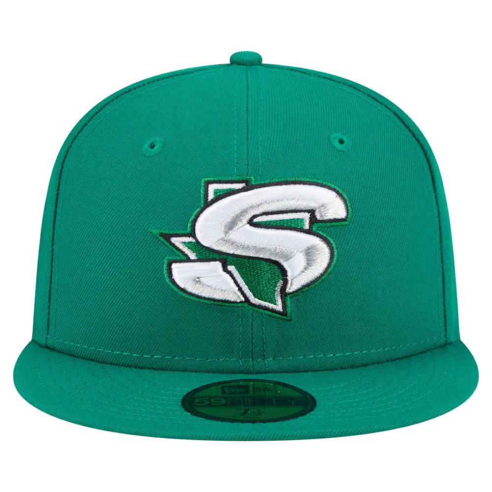 Dallas Stars New Era Deceptor 59FIFTY Fitted Hat - Green - NHL 202715459