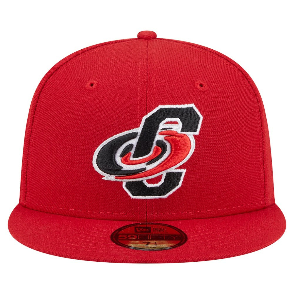 Carolina Hurricanes New Era Deceptor 59FIFTY Fitted Hat - Red - NHL 202715467