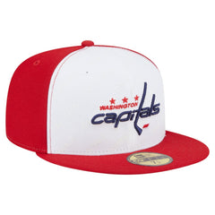 Washington Capitals New Era Repeat Two-Tone 59FIFTY Fitted Hat - White/Red - NHL 202715470