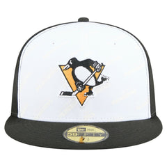 Pittsburgh Penguins New Era Repeat Two-Tone 59FIFTY Fitted Hat - White/Black - NHL 202715472