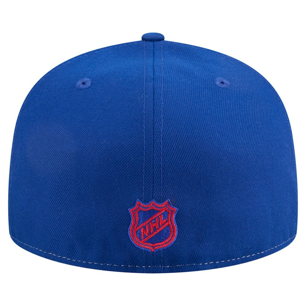New York Rangers New Era Repeat Two-Tone 59FIFTY Fitted Hat - White/Blue - NHL 202715482