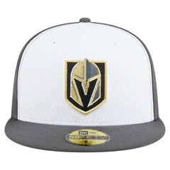 Vegas Golden Knights New Era Repeat Two-Tone 59FIFTY Fitted Hat - White/Gray - NHL 202715485