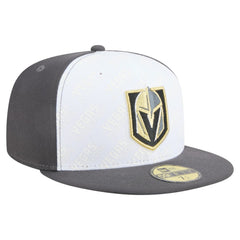 Vegas Golden Knights New Era Repeat Two-Tone 59FIFTY Fitted Hat - White/Gray - NHL 202715485