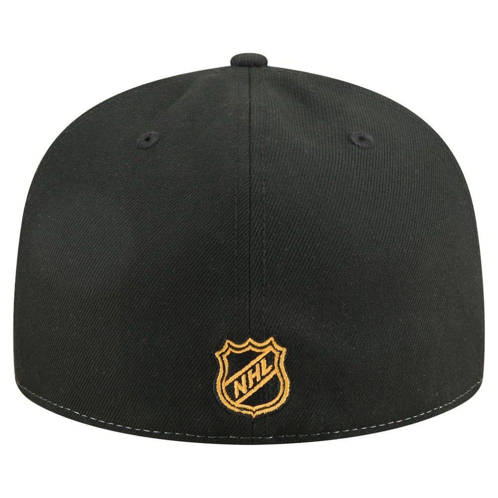 Boston Bruins New Era Repeat Two-Tone 59FIFTY Fitted Hat - White/Black - NHL 202715492