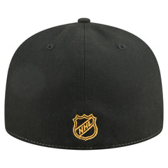 Boston Bruins New Era Repeat Two-Tone 59FIFTY Fitted Hat - White/Black - NHL 202715492