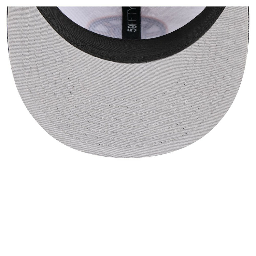 Boston Bruins New Era Repeat Two-Tone 59FIFTY Fitted Hat - White/Black - NHL 202715492