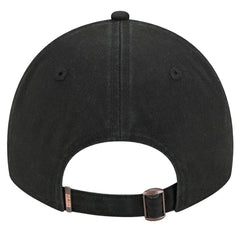 New York Rangers New Era Stamp Fabric Applique 9TWENTY Adjustable Hat - Black - NHL 202715517