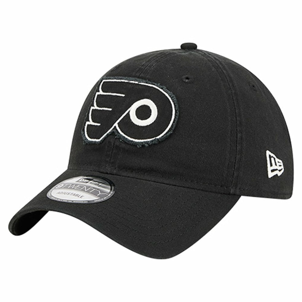 Philadelphia Flyers New Era Stamp Fabric Applique 9TWENTY Adjustable Hat - Black - NHL 202715518