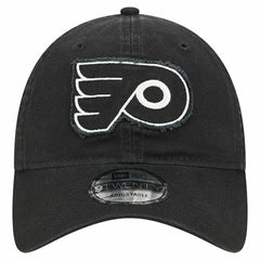 Philadelphia Flyers New Era Stamp Fabric Applique 9TWENTY Adjustable Hat - Black - NHL 202715518