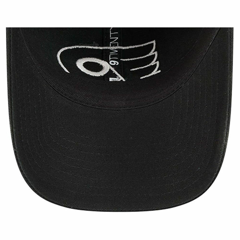 Philadelphia Flyers New Era Stamp Fabric Applique 9TWENTY Adjustable Hat - Black - NHL 202715518