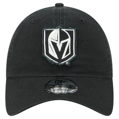 Vegas Golden Knights New Era Stamp Fabric Applique 9TWENTY Adjustable Hat - Black - NHL 202715522