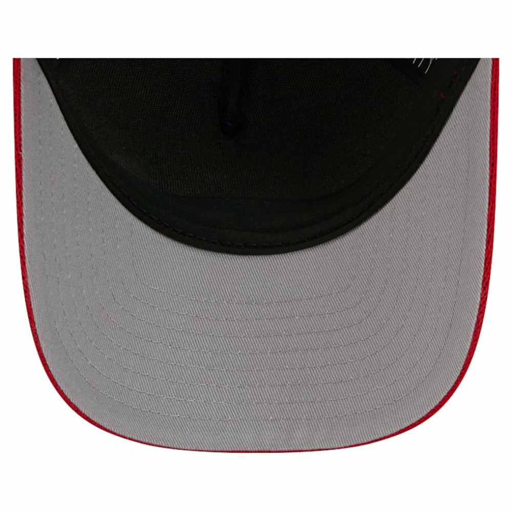 New York Rangers New Era Hockey Sock 9FORTY A-Frame M-Crown Adjustable Trucker Hat - Red/Blue - NHL 202715540