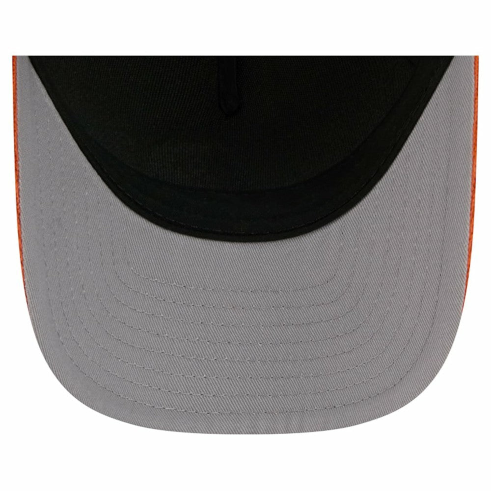 Philadelphia Flyers New Era Hockey Sock 9FORTY A-Frame M-Crown Adjustable Trucker Hat - Orange/Black - NHL 202715541