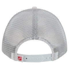 Detroit Red Wings New Era Hockey Sock 9FORTY A-Frame M-Crown Adjustable Trucker Hat - White/Red - NHL 202715543