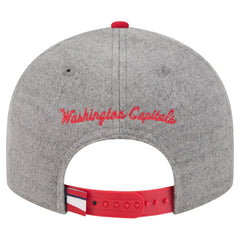 Washington Capitals New Era Wool Pin Low Profile 9FIFTY Snapback Hat - Gray/Red - NHL 202715566