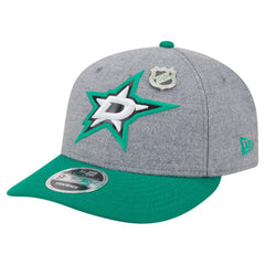 Dallas Stars New Era Wool Pin Low Profile 9FIFTY Snapback Hat - Kelly Green/Green - NHL 202715568