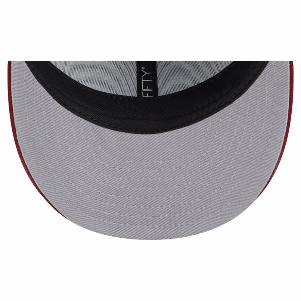 Colorado Avalanche New Era Wool Pin Low Profile 9FIFTY Snapback Hat - Gray/Burgundy - NHL 202715569
