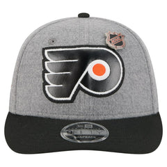 Philadelphia Flyers New Era Wool Pin Low Profile 9FIFTY Snapback Hat - Gray/Black - NHL 202715580