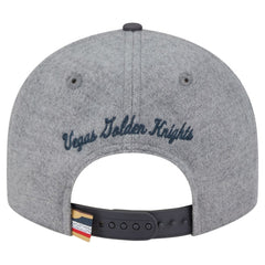 Vegas Golden Knights New Era Wool Pin Low Profile 9FIFTY Snapback Hat - Gray/Black - NHL 202715583