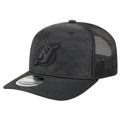 New Jersey Devils New Era Quilted Nylon 9SEVENTY Adjustable Trucker Hat - Black - NHL 202715656