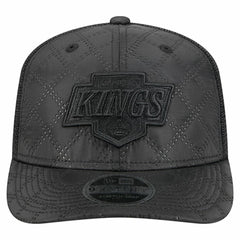Los Angeles Kings New Era Quilted Nylon 9SEVENTY Adjustable Trucker Hat - Black - NHL 202715657