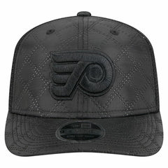 Philadelphia Flyers New Era Quilted Nylon 9SEVENTY Adjustable Trucker Hat - Black - NHL 202715659