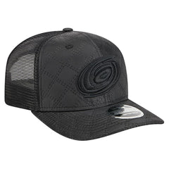 Carolina Hurricanes New Era Quilted Nylon 9SEVENTY Adjustable Trucker Hat - Black - NHL 202715667