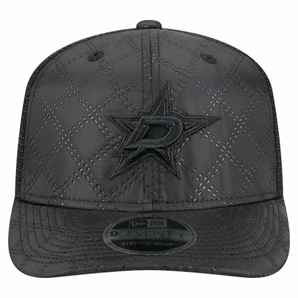 Dallas Stars New Era Quilted Nylon 9SEVENTY Adjustable Trucker Hat - Black - NHL 202715671
