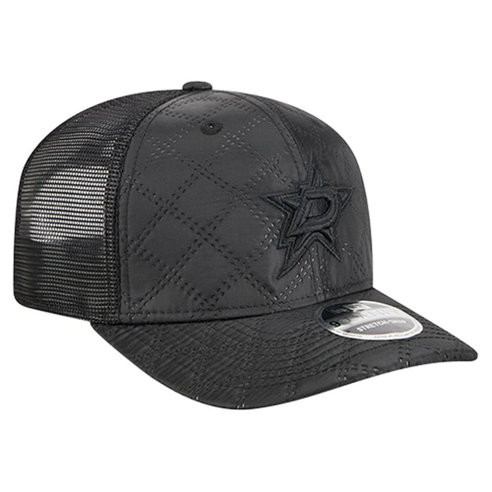 Dallas Stars New Era Quilted Nylon 9SEVENTY Adjustable Trucker Hat - Black - NHL 202715671