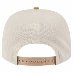 New Jersey Devils New Era Two-Tone Trucker 9SEVENTY Stretch Snap Adjustable Hat - Tan/Light Brown - NHL 202715682