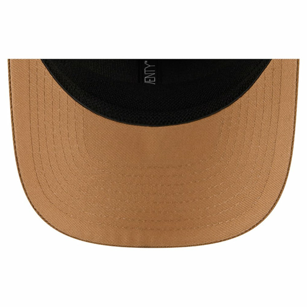 Pittsburgh Penguins New Era Two-Tone Trucker 9SEVENTY Stretch Snap Adjustable Hat - Tan/Light Brown - NHL 202715686