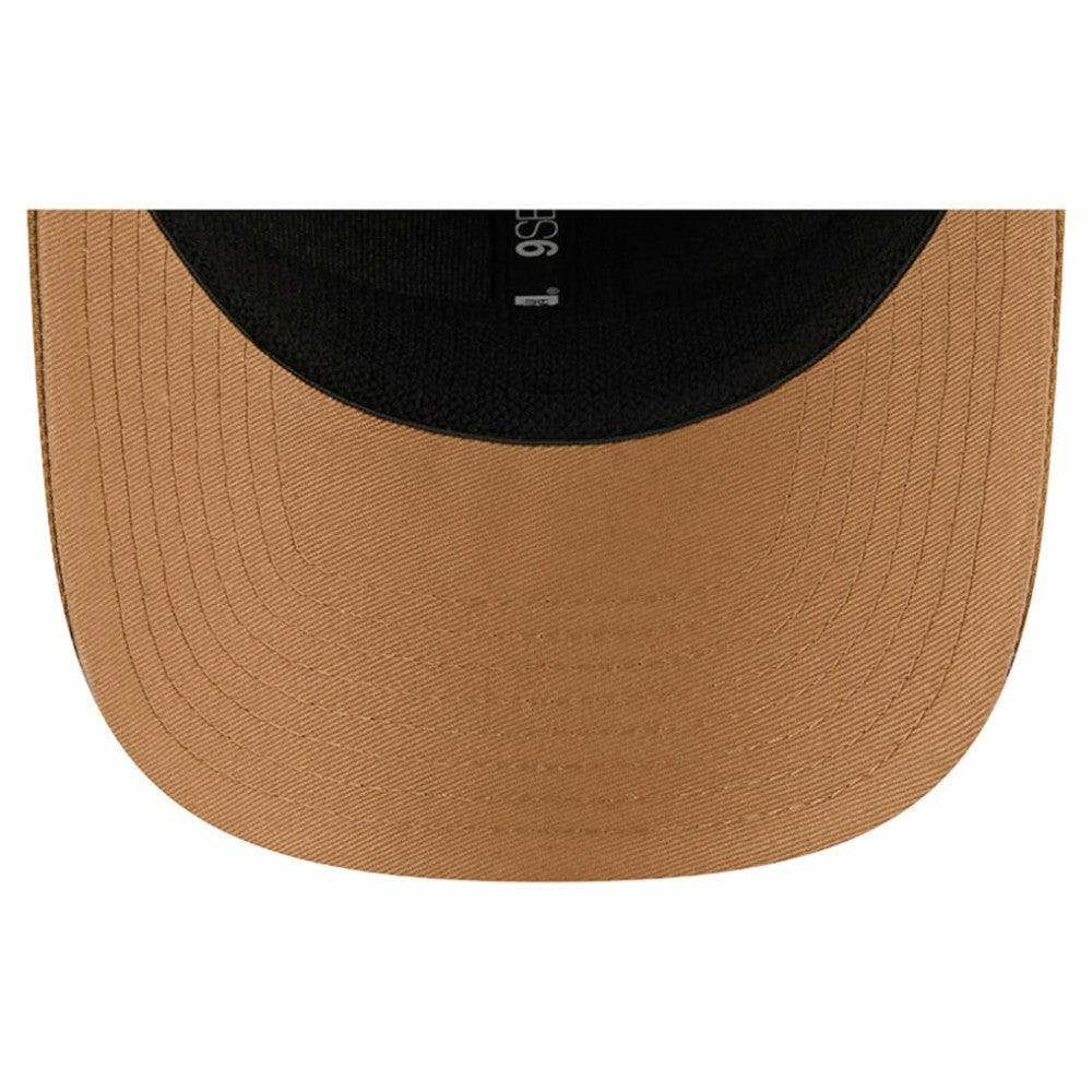 Vegas Golden Knights New Era Two-Tone Trucker 9SEVENTY Stretch Snap Adjustable Hat - Tan/Light Brown - NHL 202715687