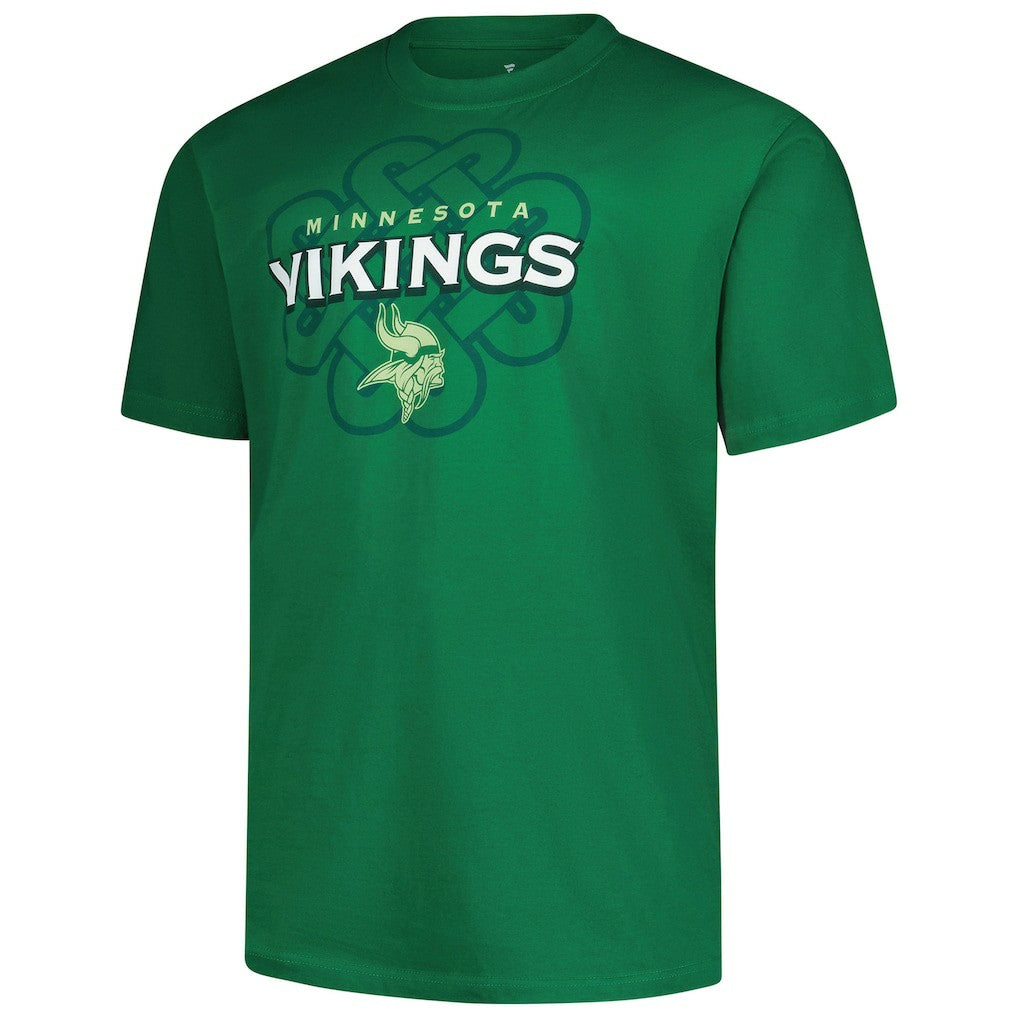 Fanatics Minnesota Vikings Big & Tall Celtic T-Shirt Kelly Green