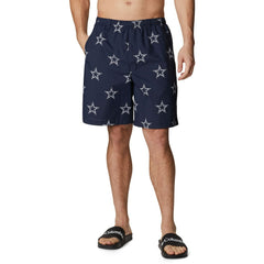 Columbia Dallas Cowboys Backcast III Printed Shorts Navy