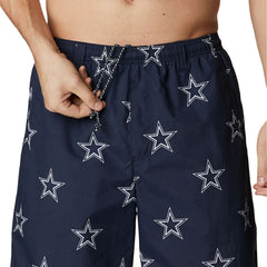 Columbia Dallas Cowboys Backcast III Printed Shorts Navy