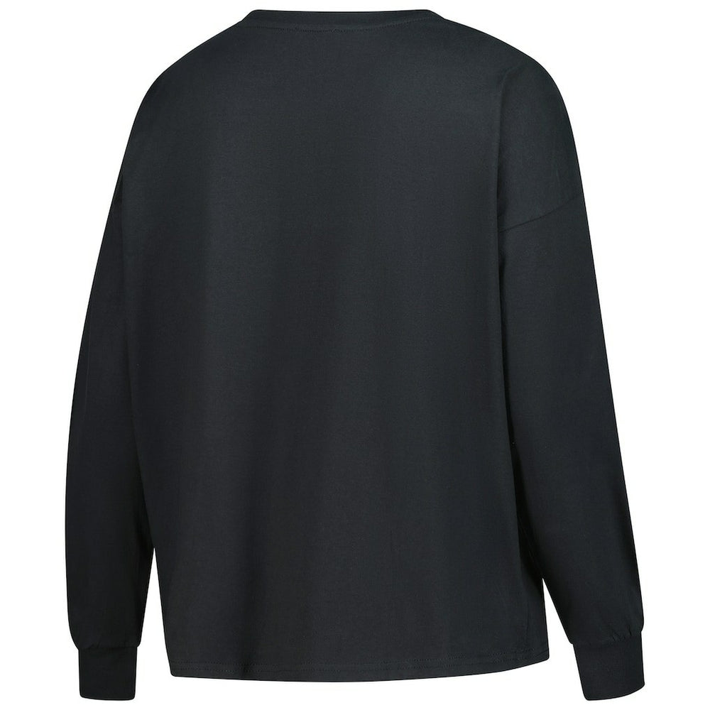 47 brand Cincinnati Bengals '47 Women's Plus Size Muse Sydney Long Sleeve T-Shirt Black