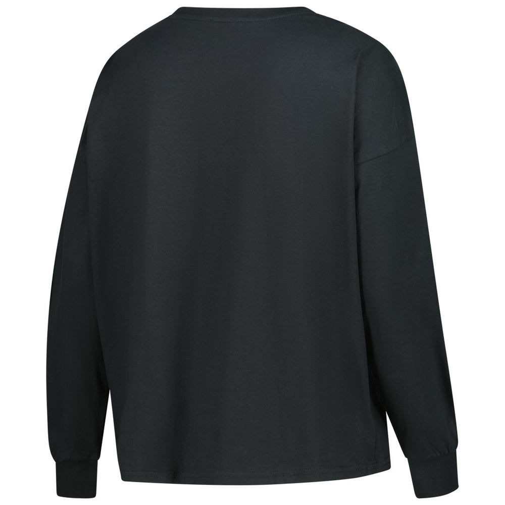 47 brand Detroit Lions '47 Women's Plus Size Muse Sydney Long Sleeve T-Shirt Black