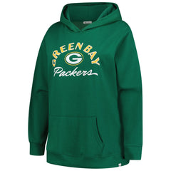 47 brand Green Bay Packers '47 Women's Plus Size Whirlwind Naomi Hoodie Green