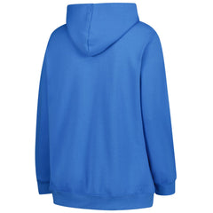 47 brand Detroit Lions '47 Women's Plus Size Whirlwind Naomi Hoodie Blue